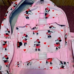 Good conditionin Minnie mouse pottery barn back pack